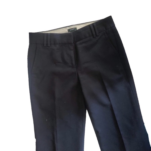J. Crew favourite fit women’s trousers pants black - Picture 2 of 6